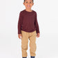Boys Dark Khaki Jogger Pants