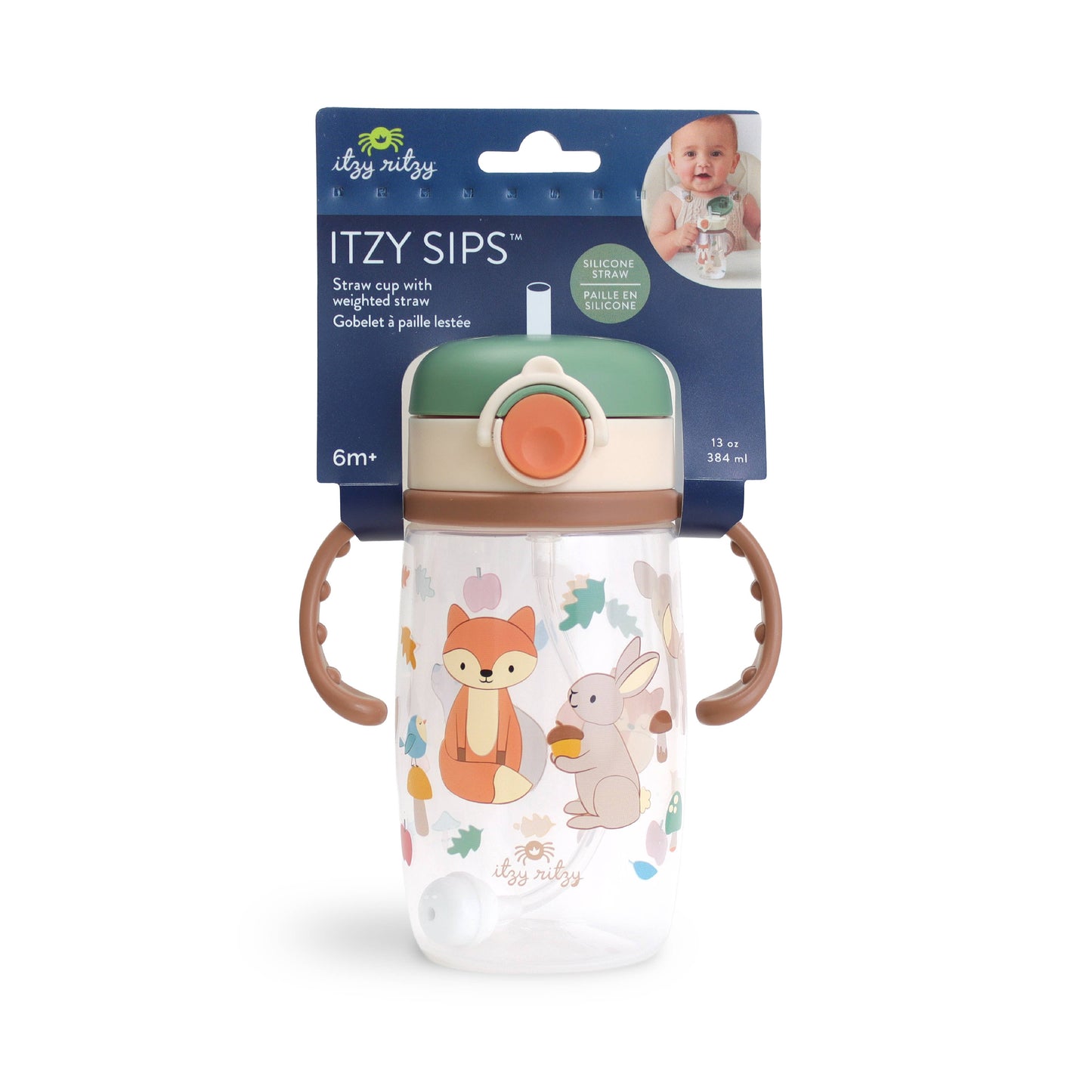 *NEW OPTIONS* Itzy Sips™ - Straw Cup With Snap-Close Lid