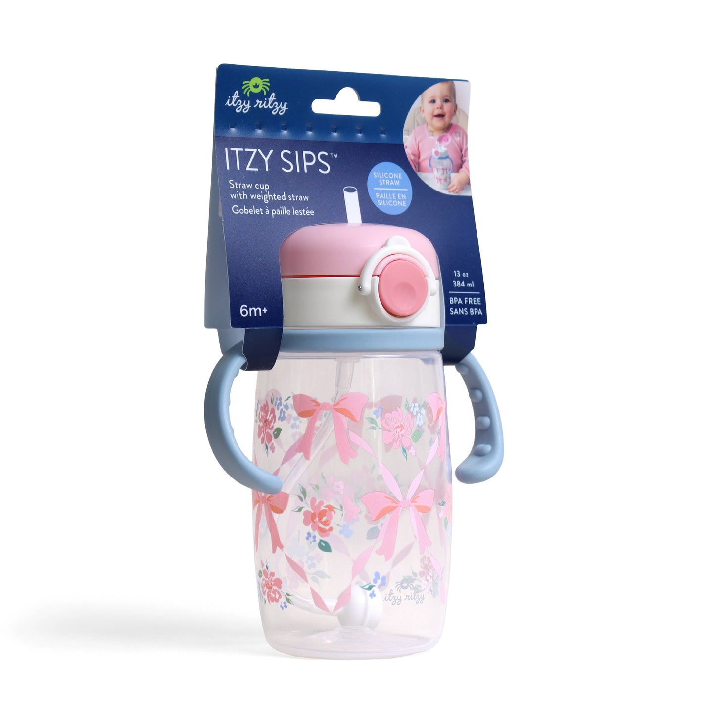 *NEW OPTIONS* Itzy Sips™ - Straw Cup With Snap-Close Lid
