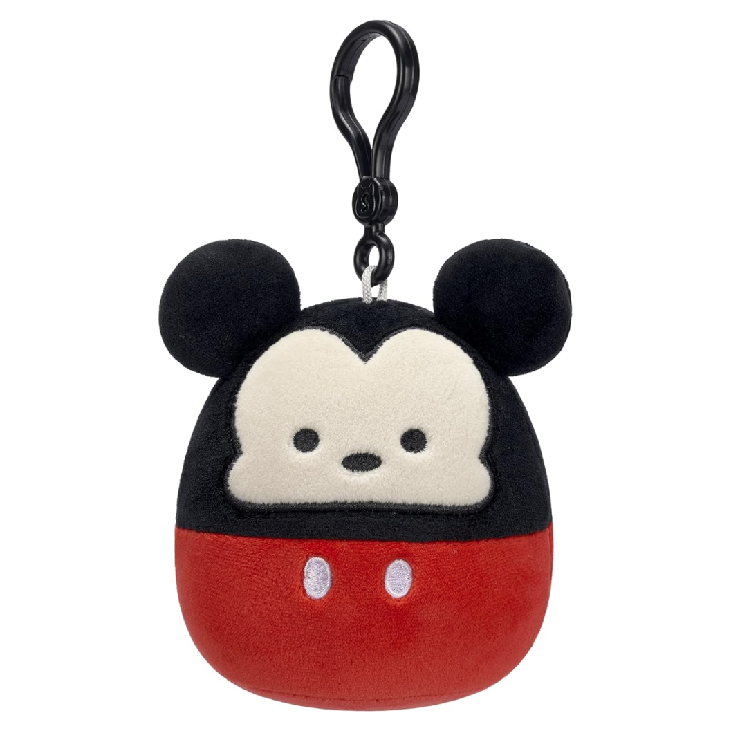Squishmallow Plush Toy Disney Mickey Mouse 3.5" Clip