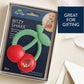 "NEW" Bitzy Shake™ - Silicone Teether with Rattle