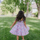 Ollie Jay Classic Twirl Dress in Pink Celebration