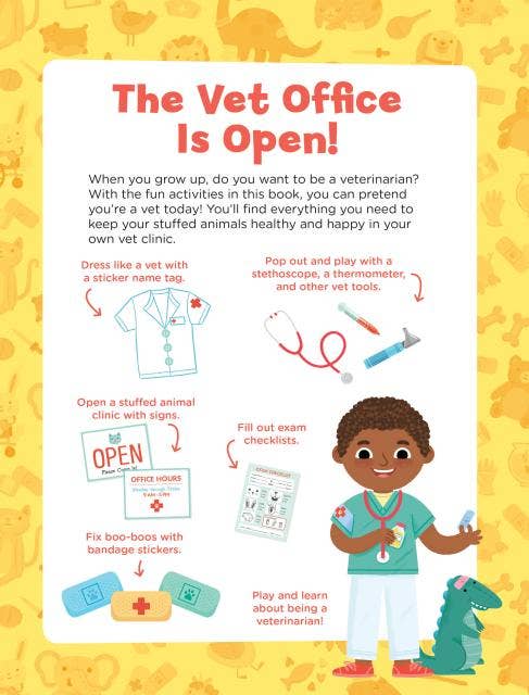 I Want to Be a Veterinarian Activity Book