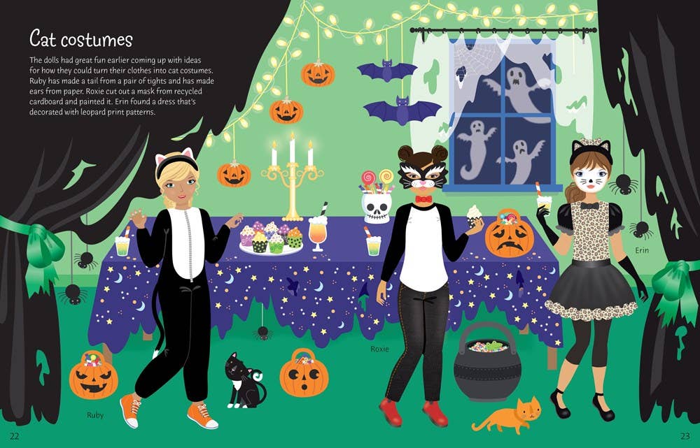 Sticker Dolly Dressing Halloween : Usborne