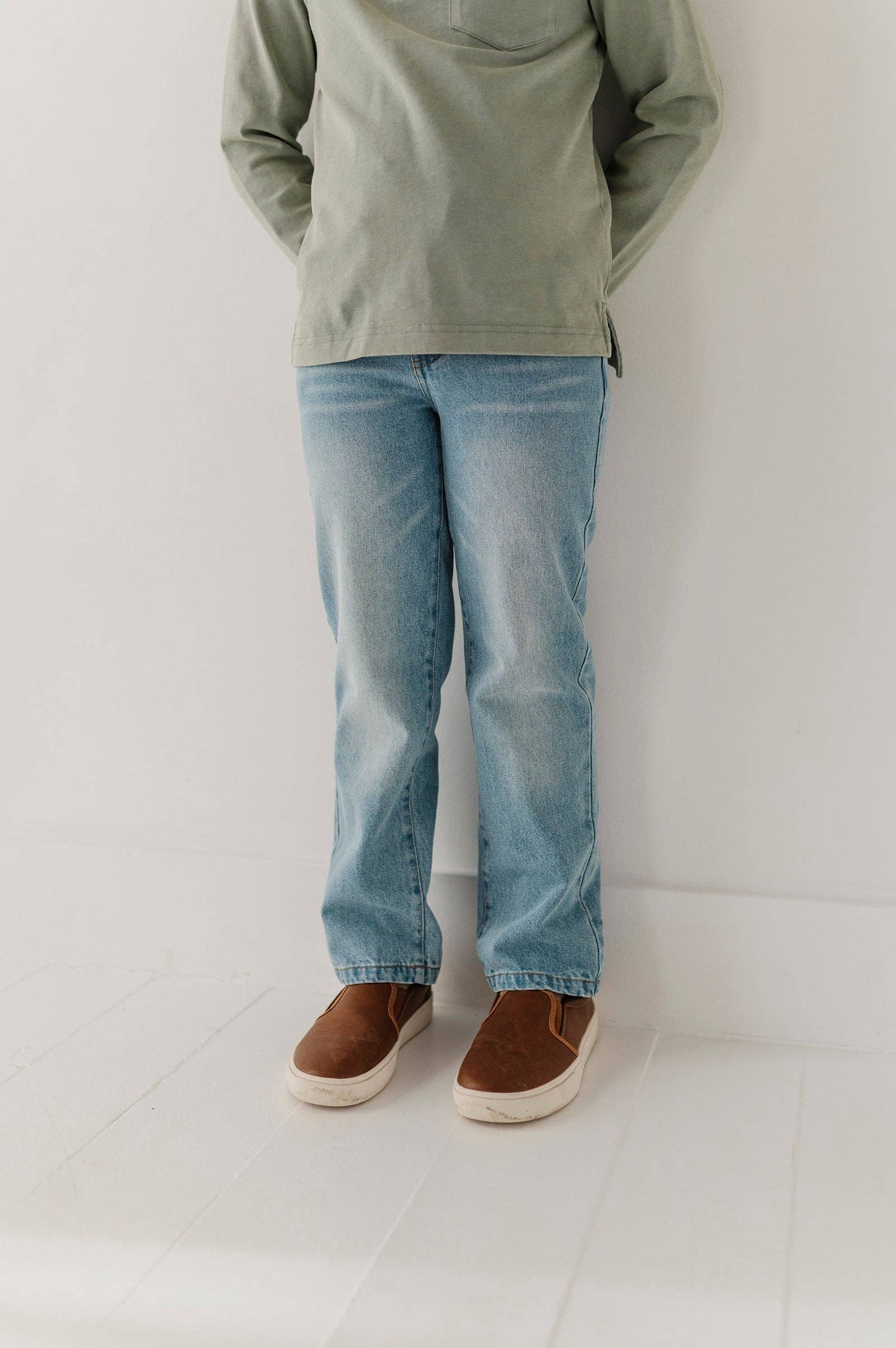 Boy's Straight Denim Jeans