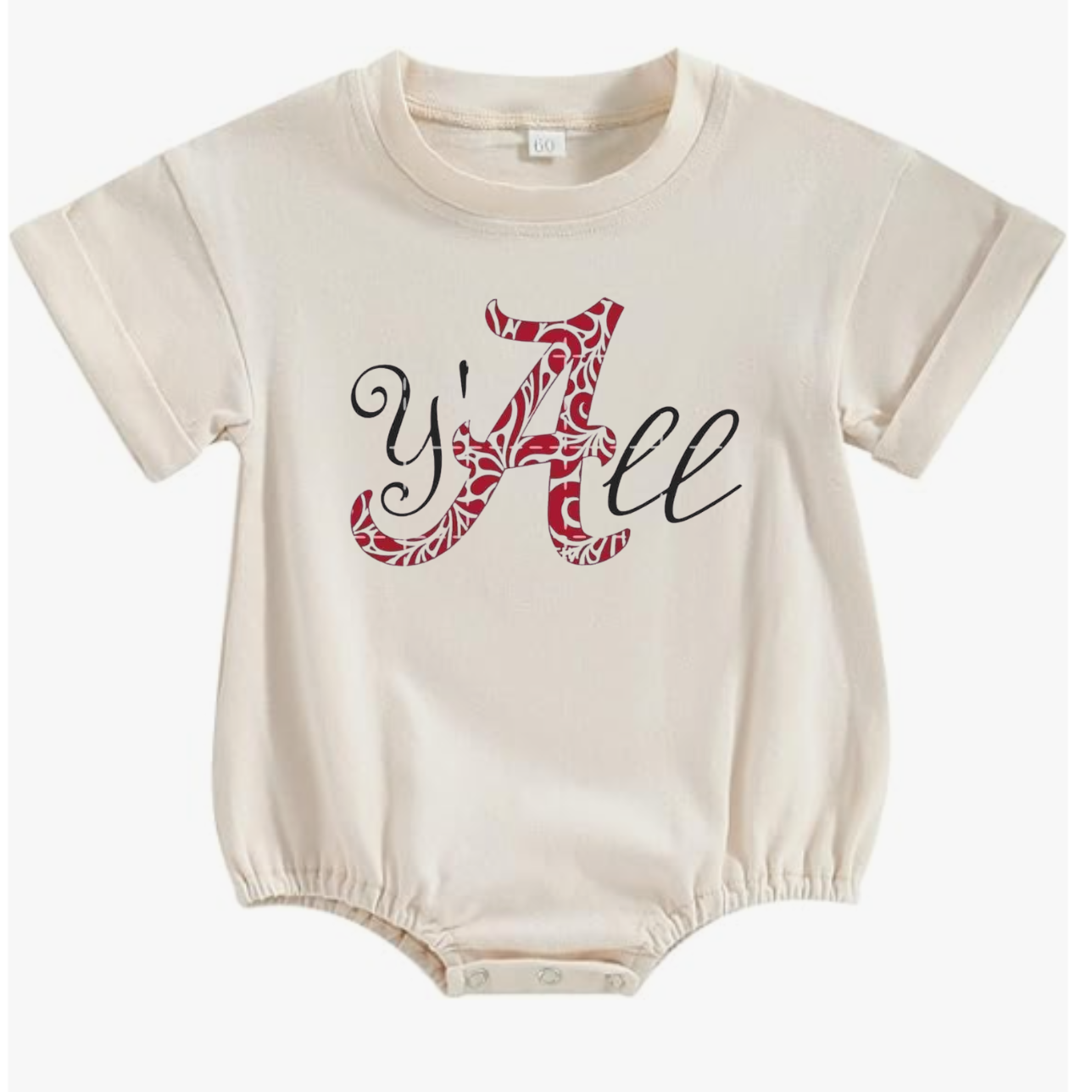 Bama Y'all Graphic Bubble | Bama | Gameday