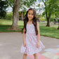 Camila Dress in Butterfly Rainbow | Girls Twirl Dress