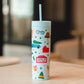 Christmas Movie Favorites 16oz Skinny Acrylic Tumbler