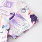 Ts lavender Twirly  Print Girls Milk Silk Dress