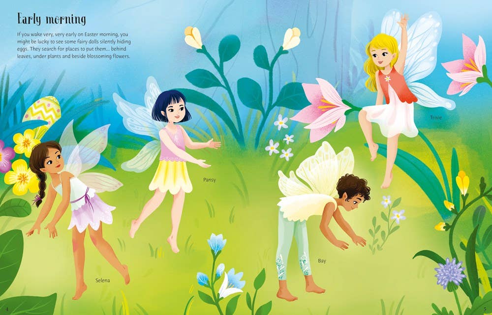 Sticker Dolly Dressing Easter Egg Hunt : Usborne