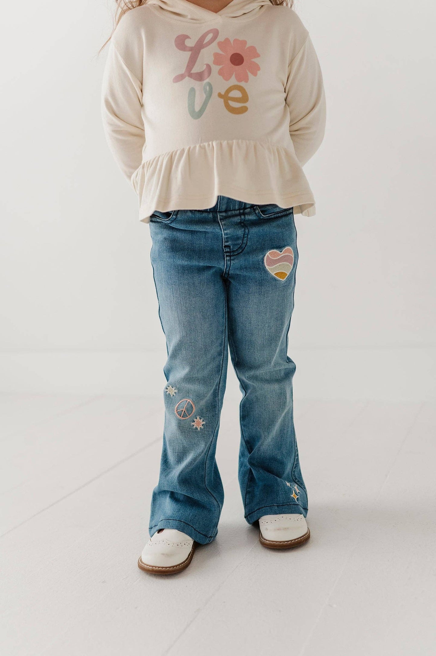 BabyGirl's Flare Denim Jeans