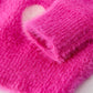 Pink Mommy & Me Heart Print Knit Pullover Sweater