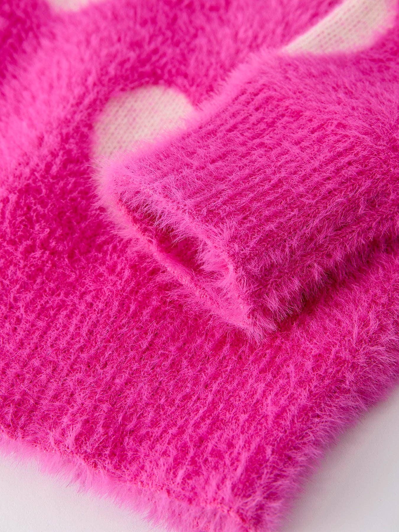 Pink Mommy & Me Heart Print Knit Pullover Sweater