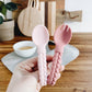 Sweetie Spoons™ Spoon + Fork Set