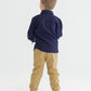 Boys Dark Khaki Jogger Pants