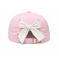 Sister Bow Baseball Hat  |  Baby