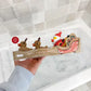 Mud Pie Santa and His Reinducks Bath Toy Set