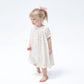 Pretty Pumpkin Trellis- Puff Bishop Dress and Bloomer