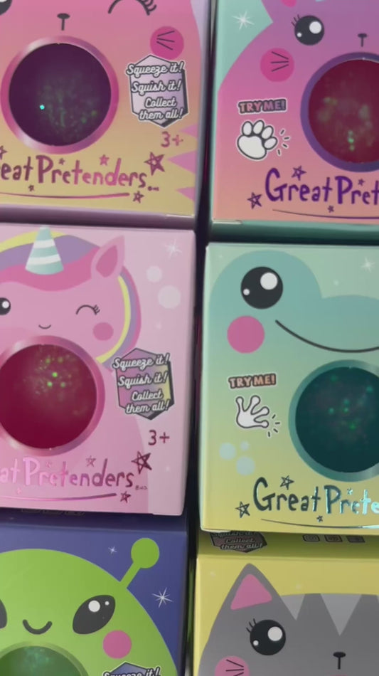 Great Pretenders Gliterally Amazing Squishy Balls