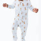 Blue Bestie Dogs- 2 Way Zipper