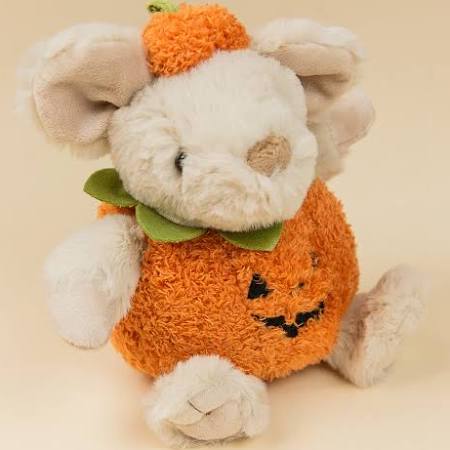 Halloween Pumpkin Mouse Plush Toy