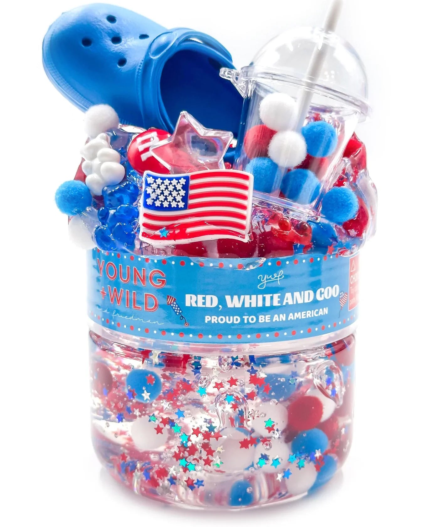 Red, White and Goo Slime
