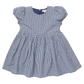 Pink Chicken GIRLS BREYTON DRESS - NAVY GINGHAM
