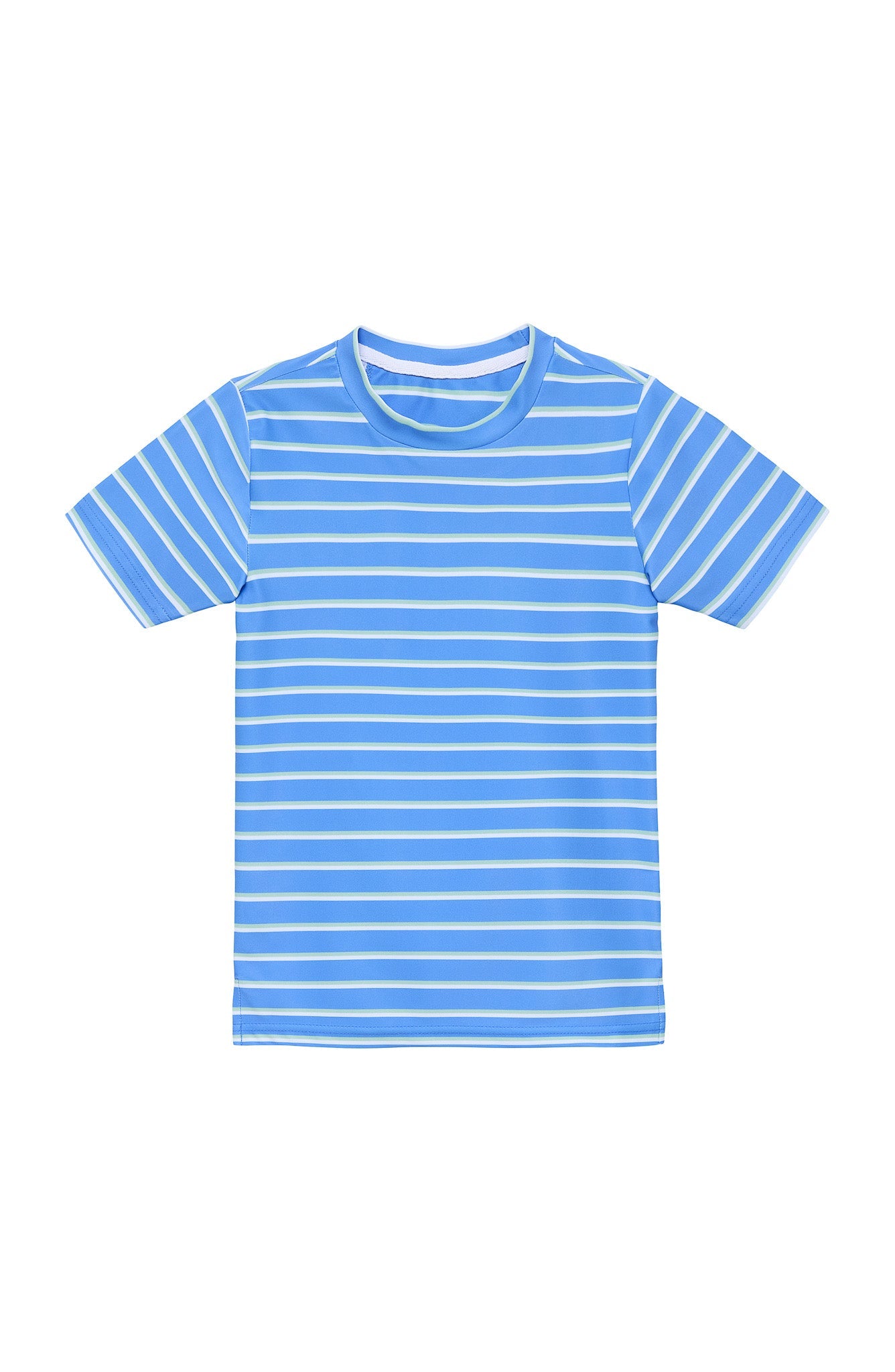 Sky Blue Baseline Strip Practice Shirt