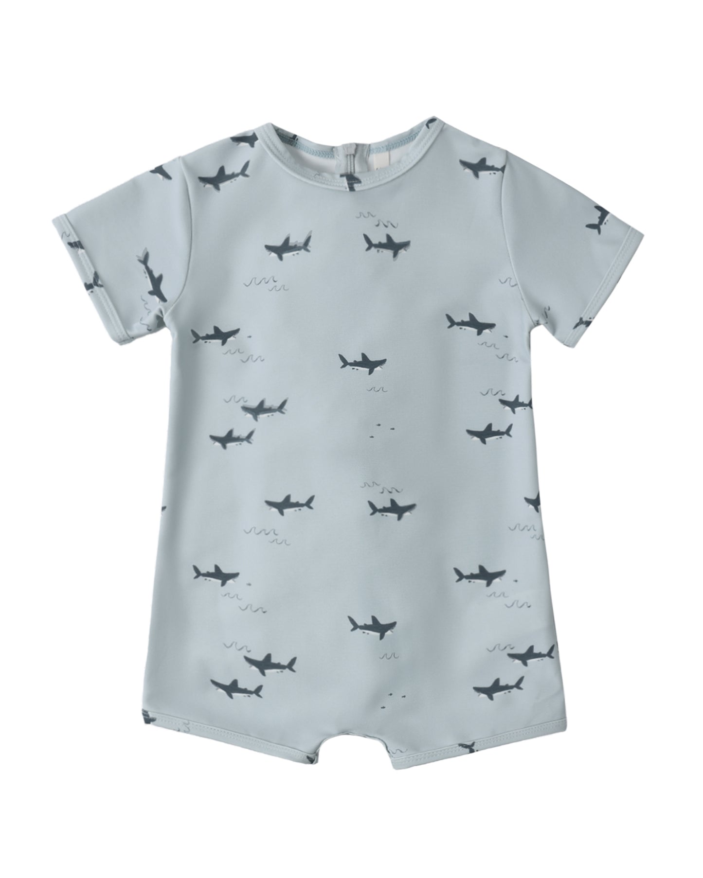 Shorty One Piece Swimsuit Sharks